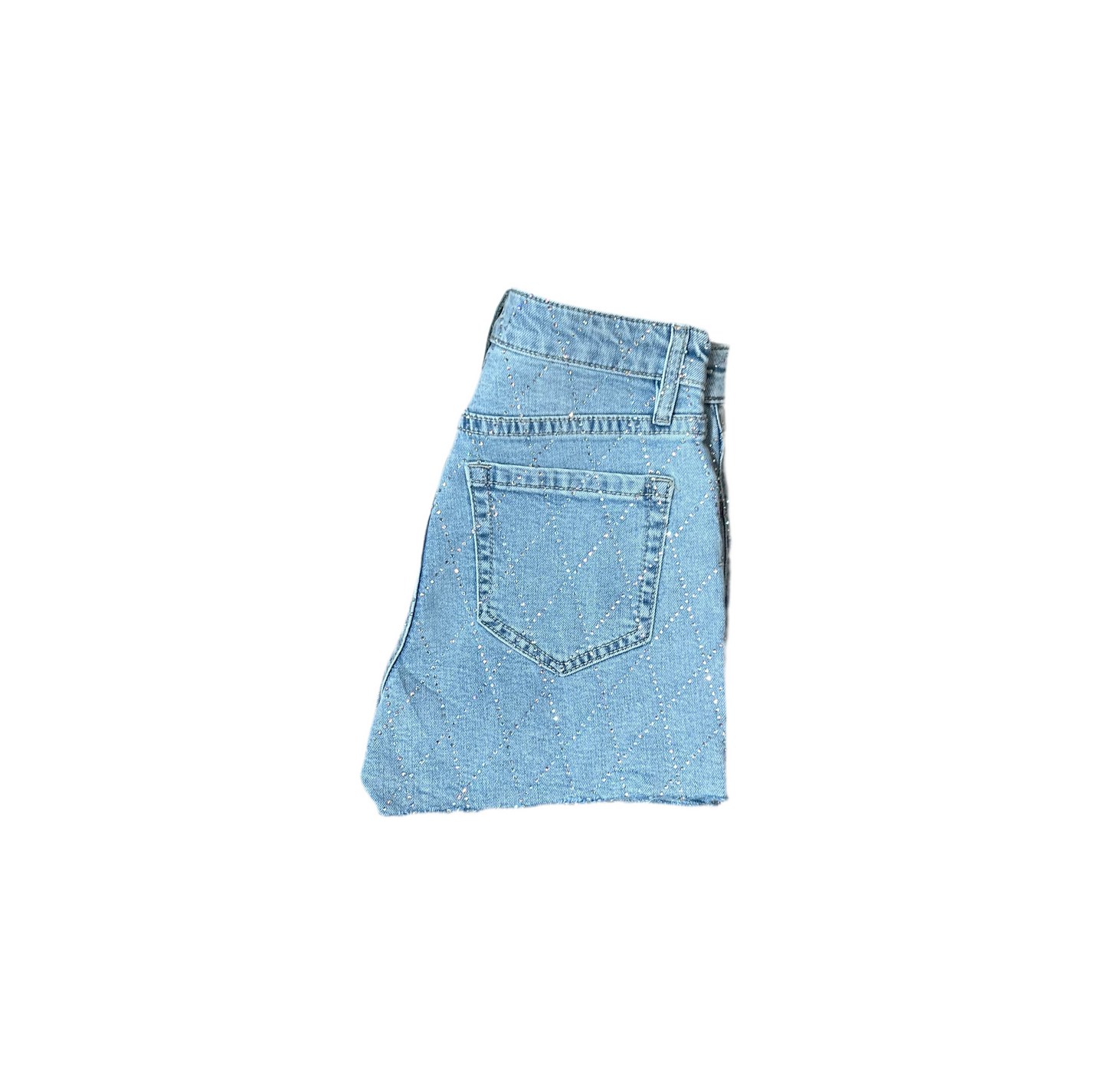 Rock&Roll - Womens Diamond Stud Shorts