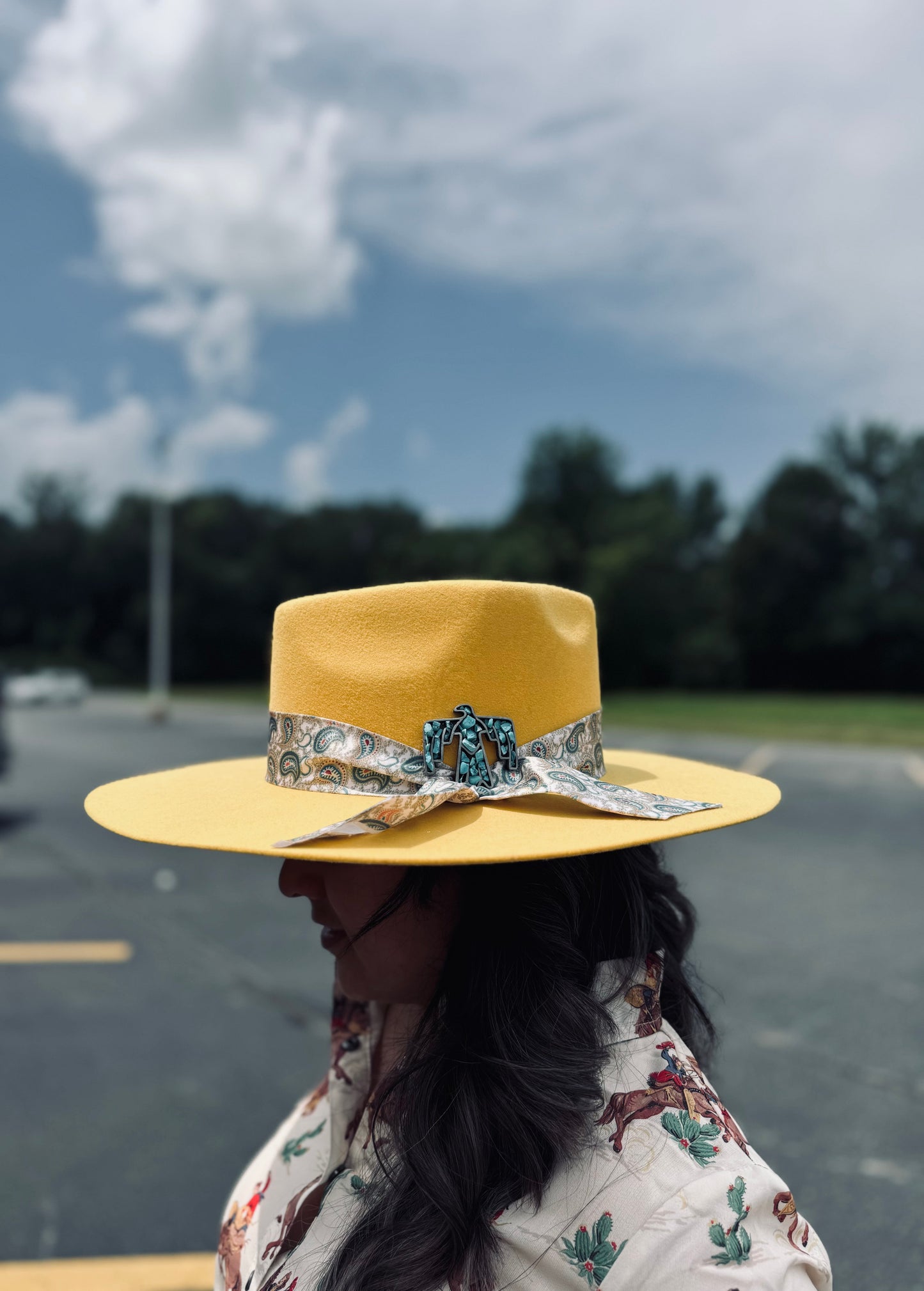 Bull Ranch - Gypsy Yellow Felt Hat