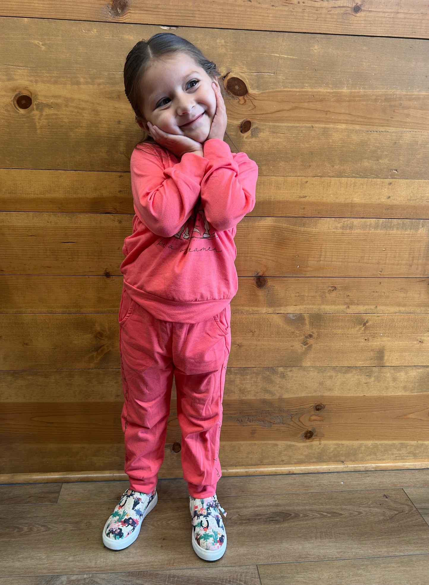 Shea Baby - Toddler Girl Be A Dreamer Sweatpants Set