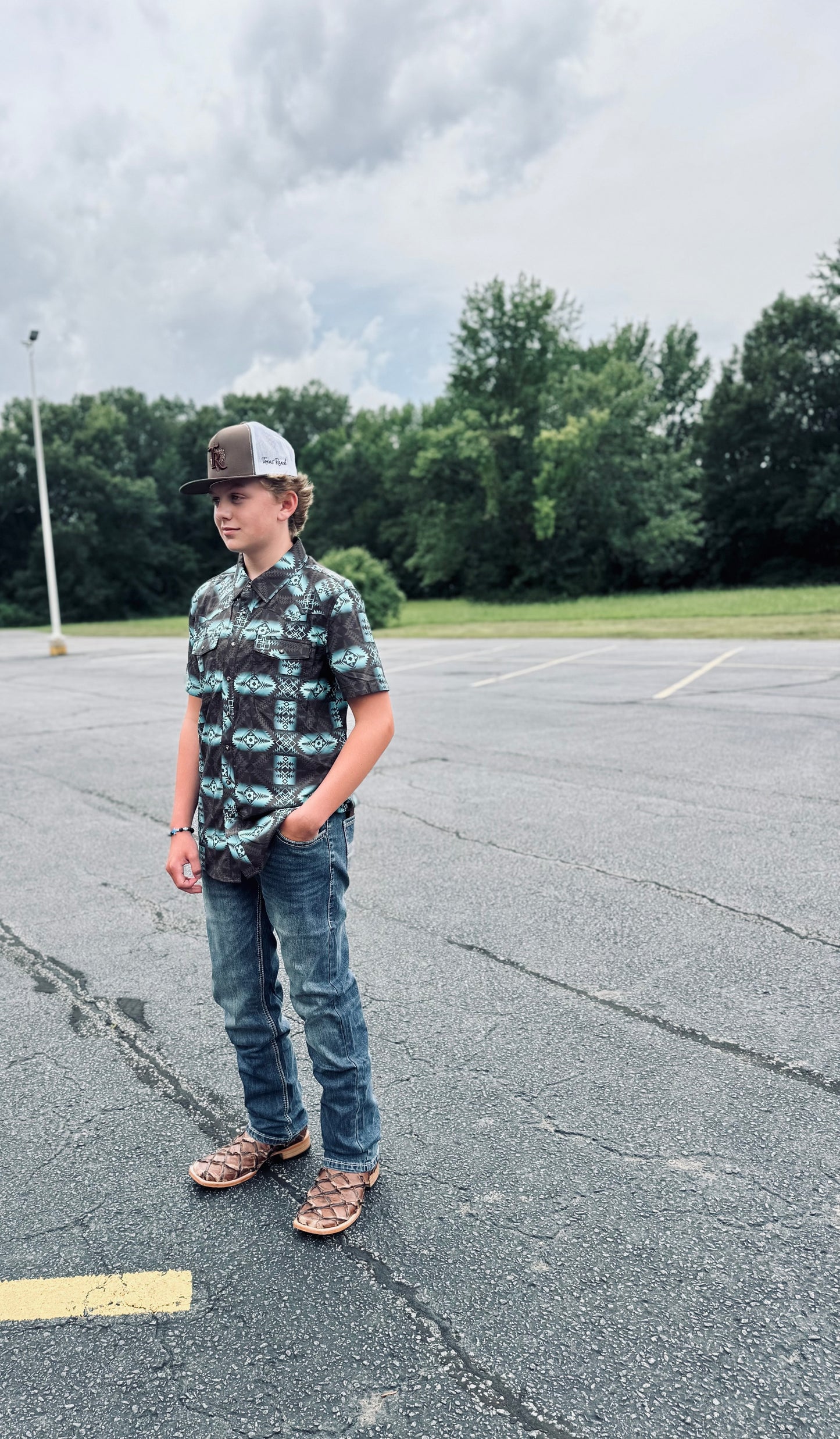 Rock&Roll - Tek Teal /Brown Snap