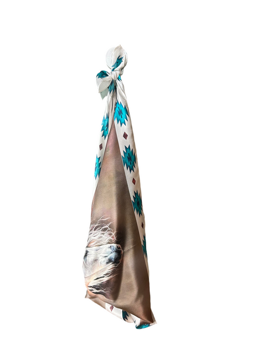 Austin Accent - Wild Horse Silk Scarf