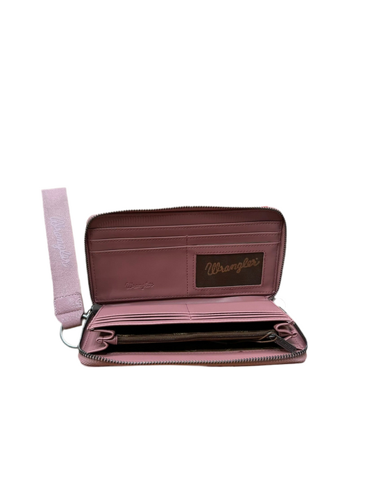 Wrangler - Southwestern Knitted Wallet/Wristlet Hot Pink