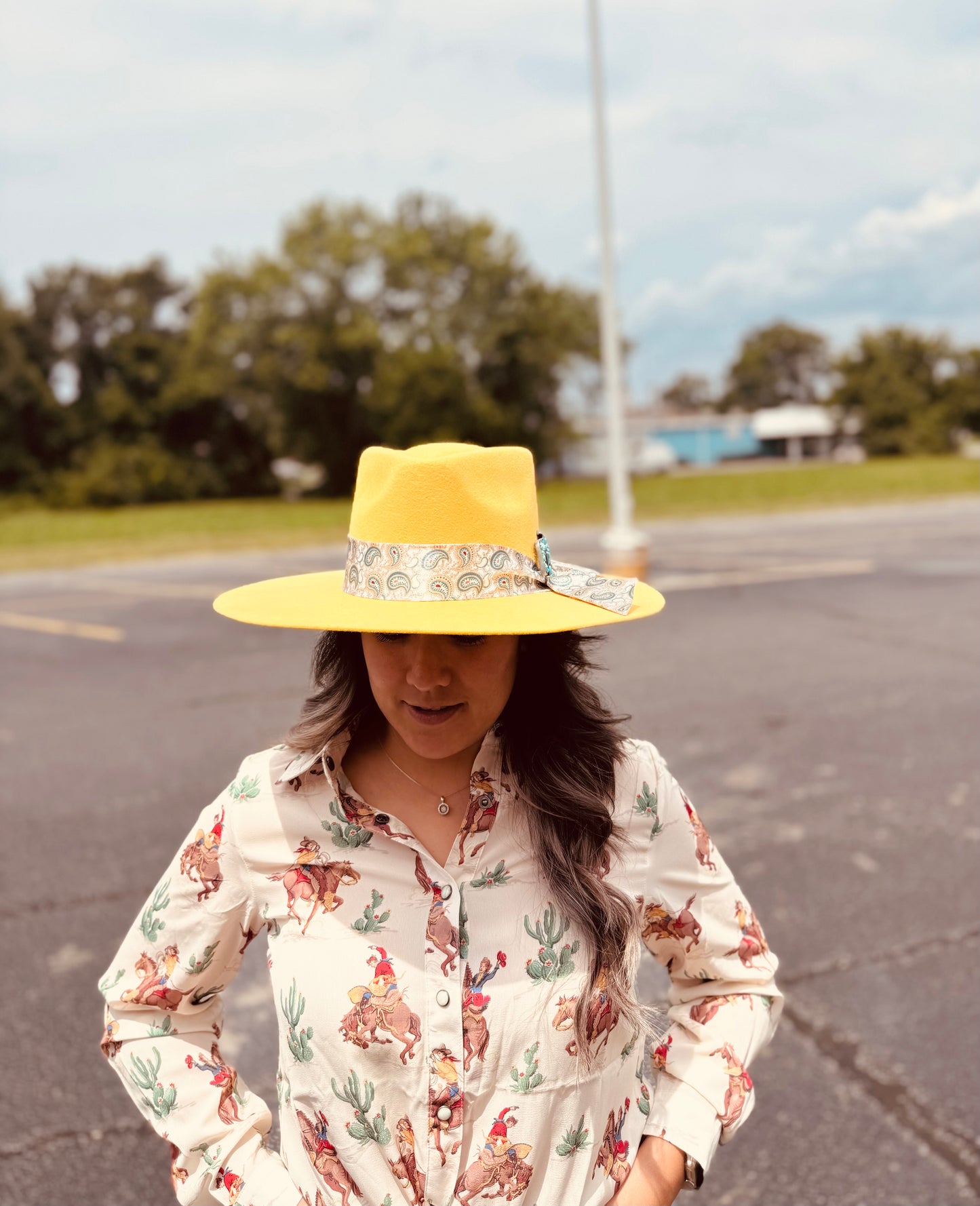 Bull Ranch - Gypsy Yellow Felt Hat