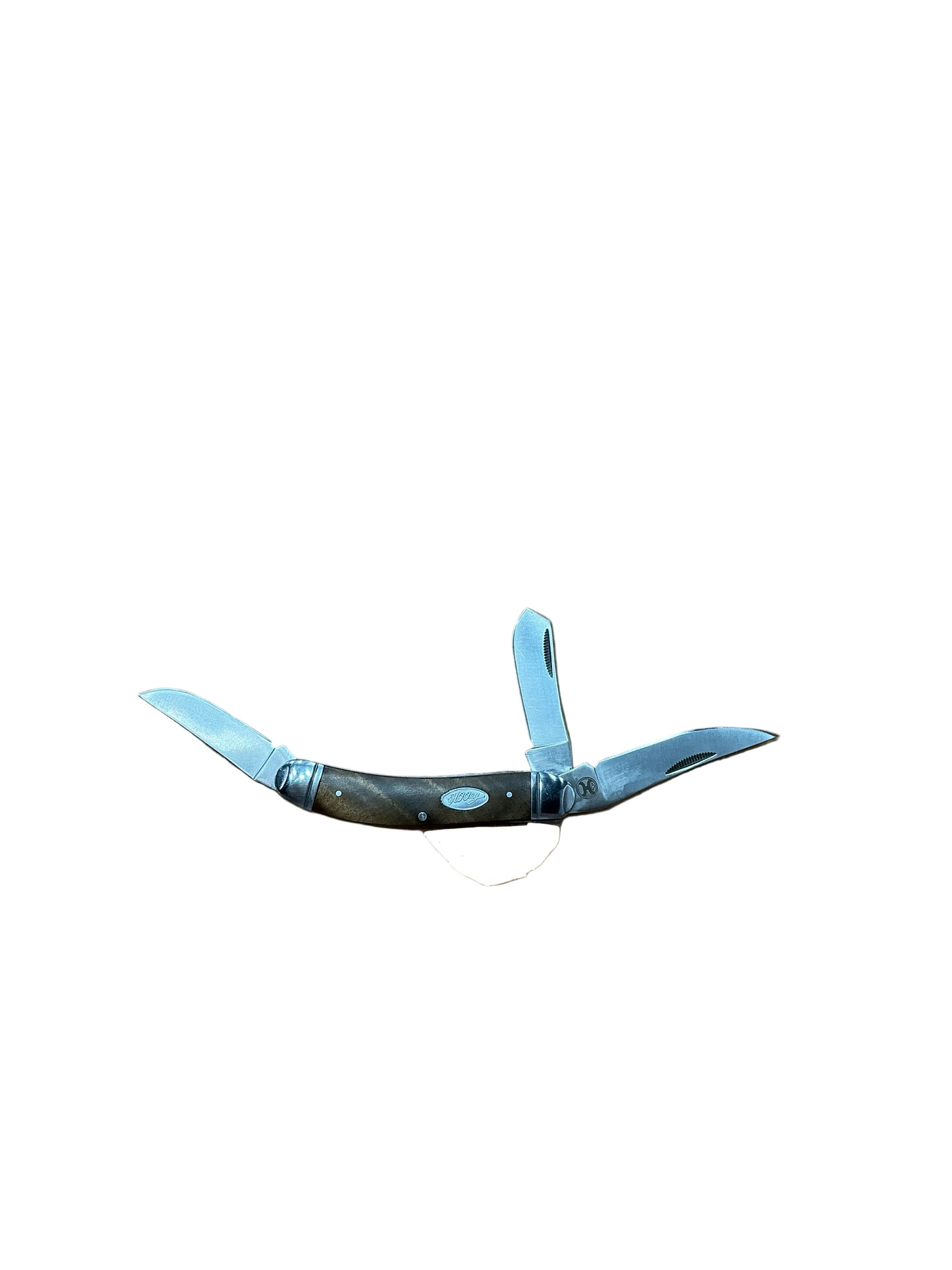 Hooey - "Burl Wood Sow Belly" Knife