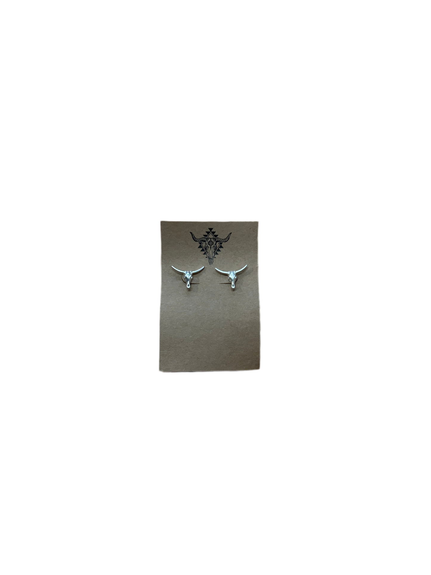 Stirling Thyme - Bull Earrings