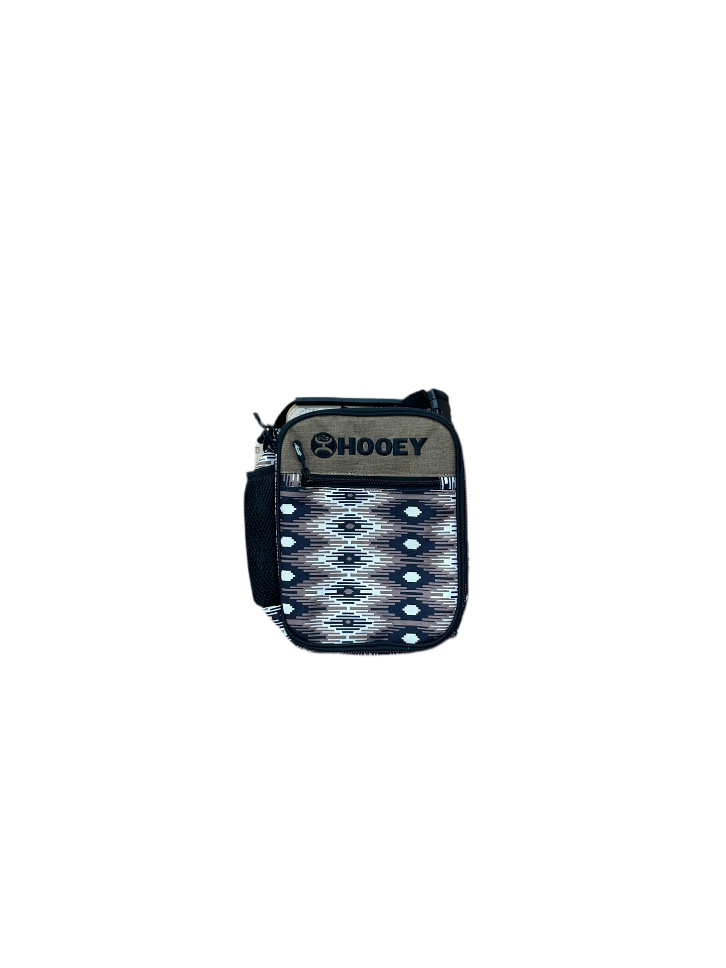 Hooey - Lunch Box Black & Brown Aztec
