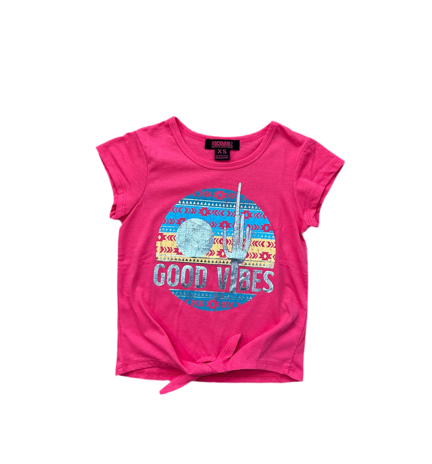 Rock&Roll - Girls "Good Vibes" Graphic Tee