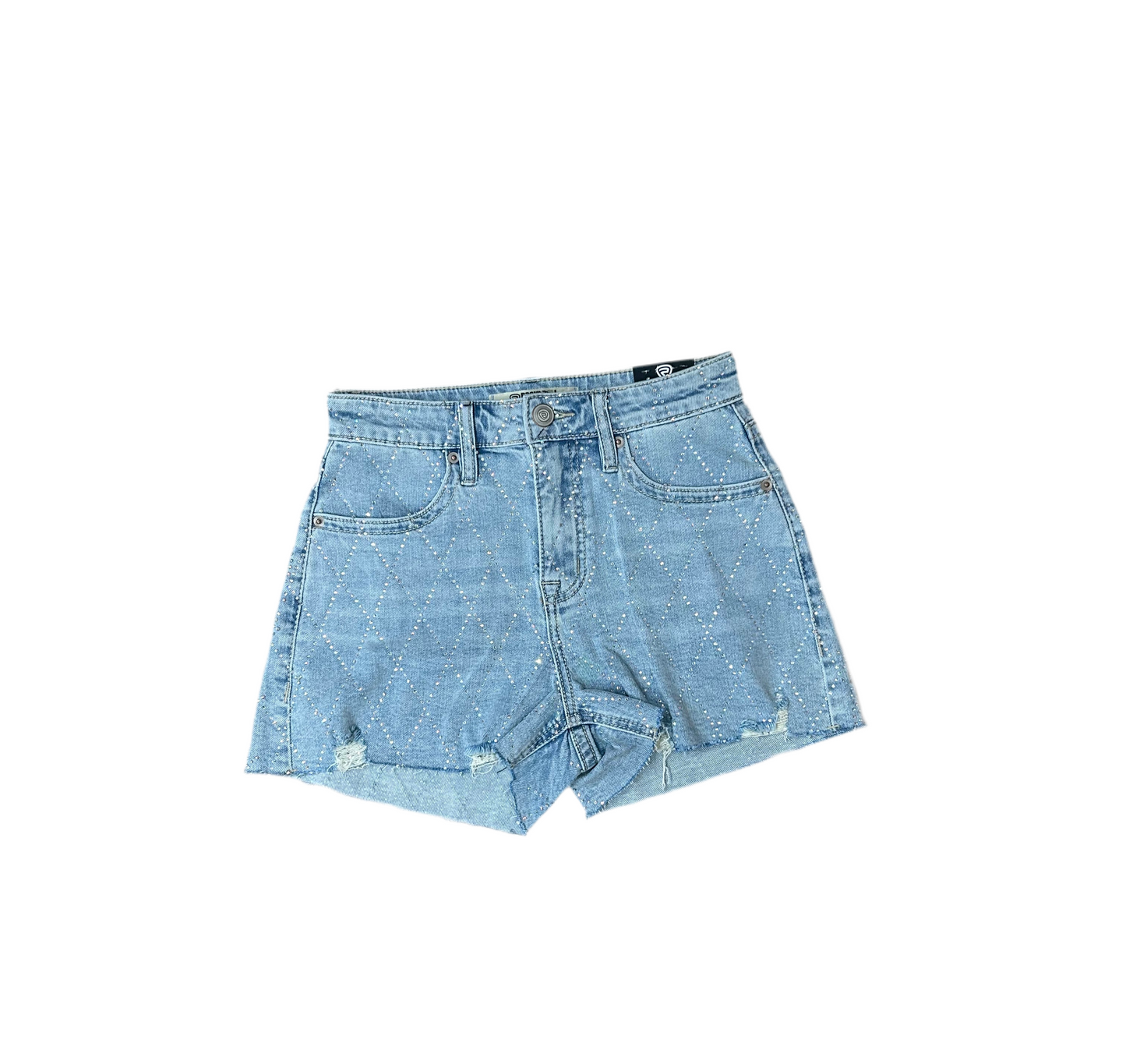 Rock&Roll - Womens Diamond Stud Shorts