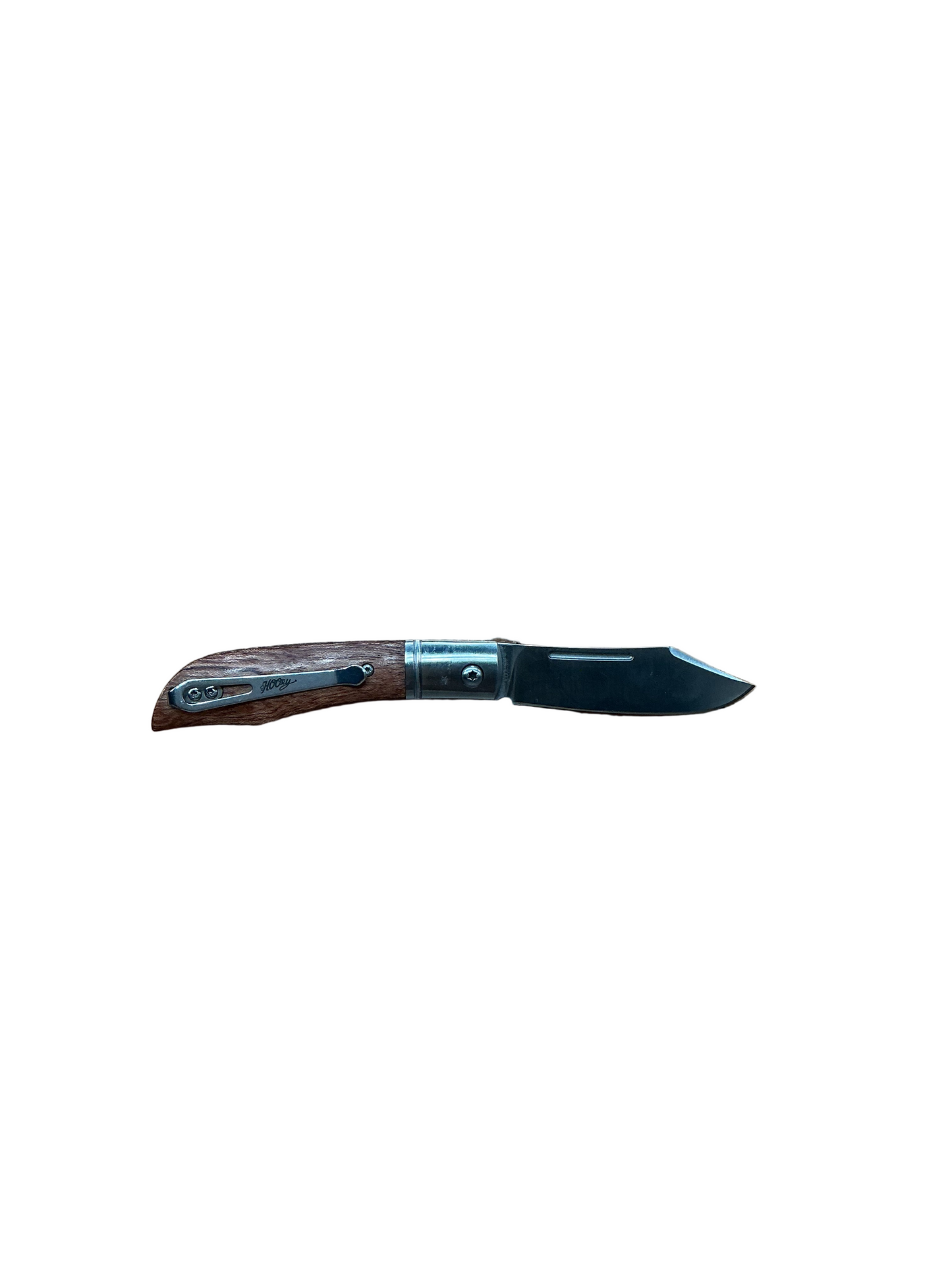 Hooey - Cooper "Dyed Burlwood" Knife With Clip