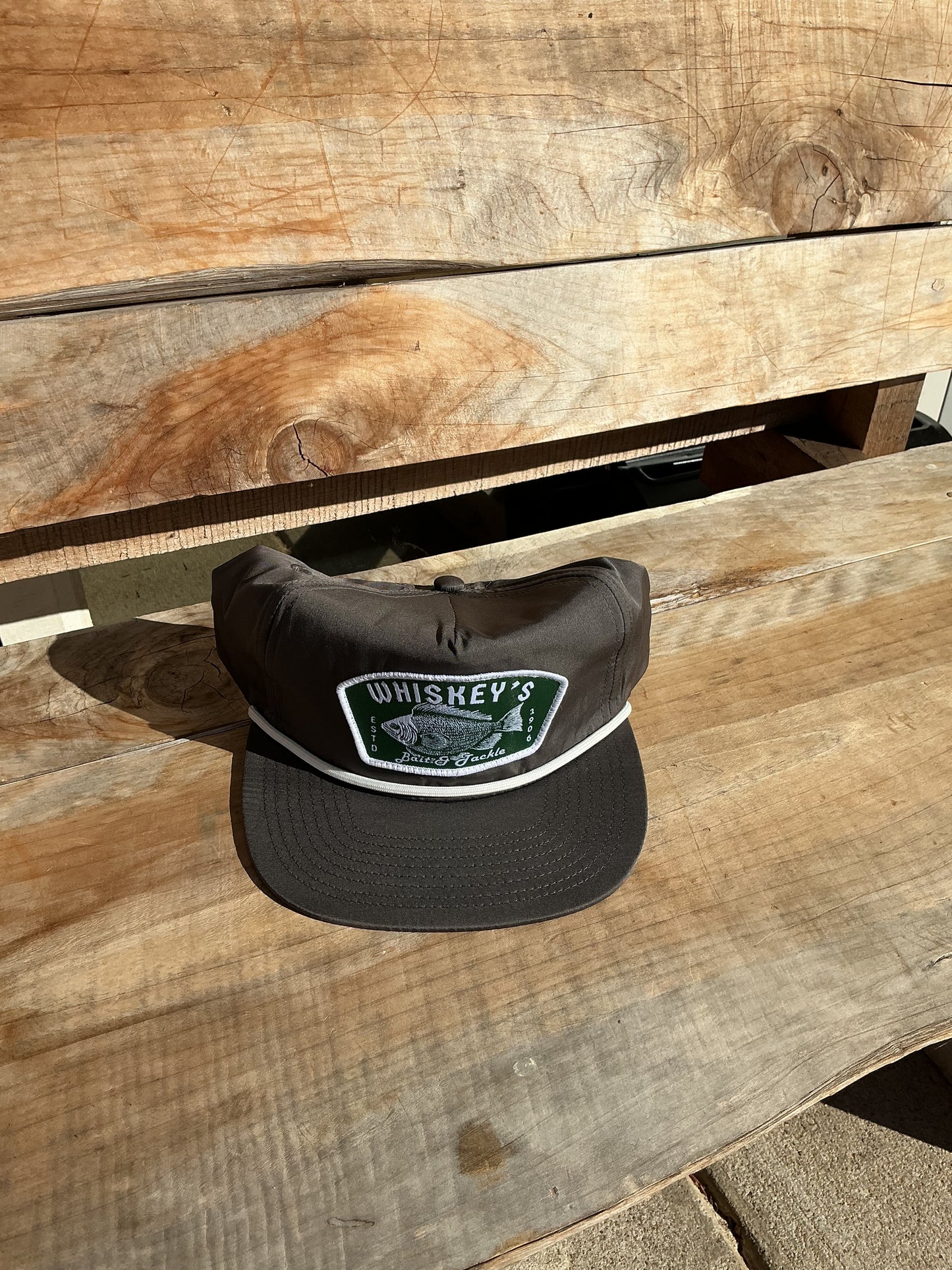 Whiskey Bent Hat Co - Bait & Tackle Grey Hat