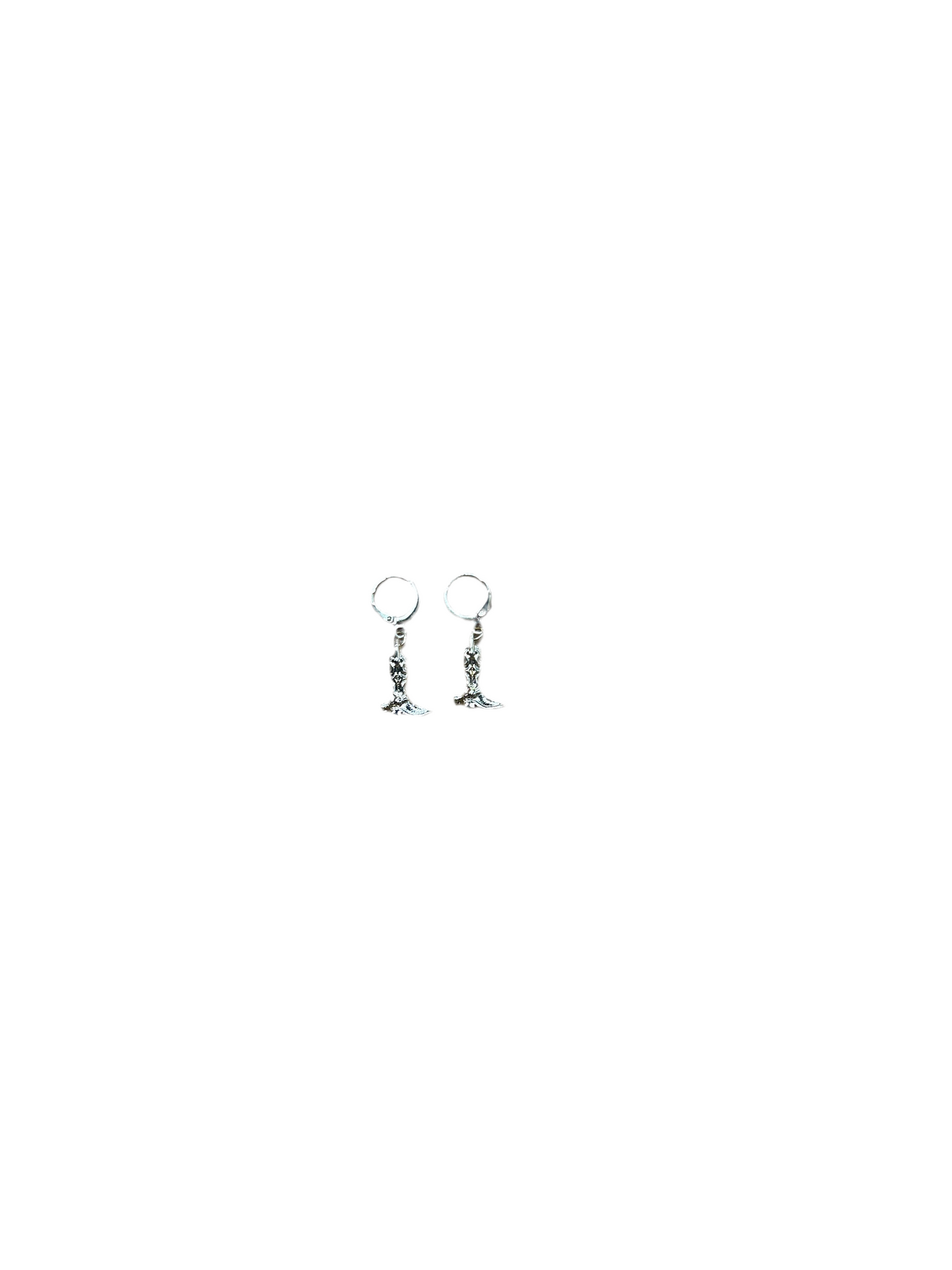 Stirling Thyme - Gold Dangle Boot Earrings