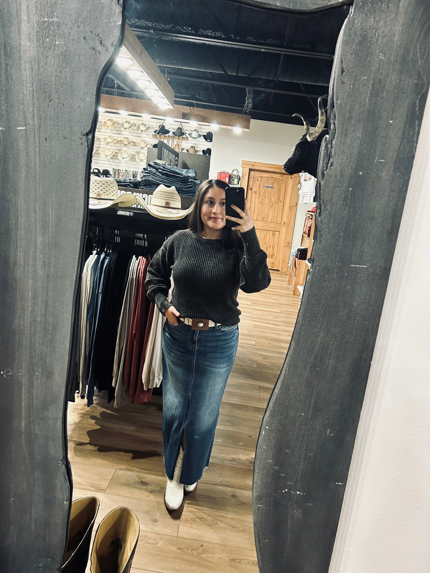 Rock&Roll - Womens Reversible Sweater Black