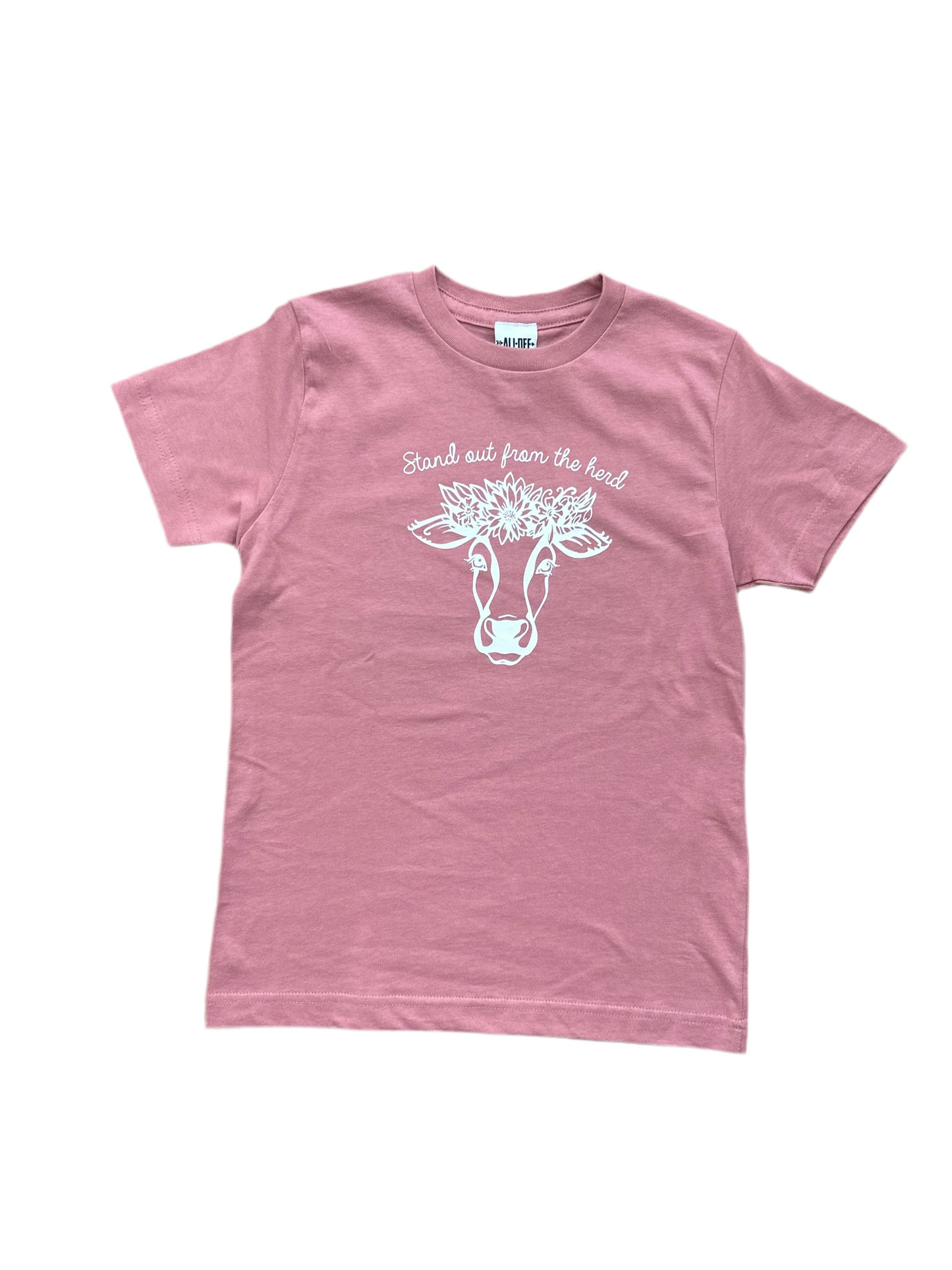Ali Dee - Girls "Stand Out From The Herd" Tee