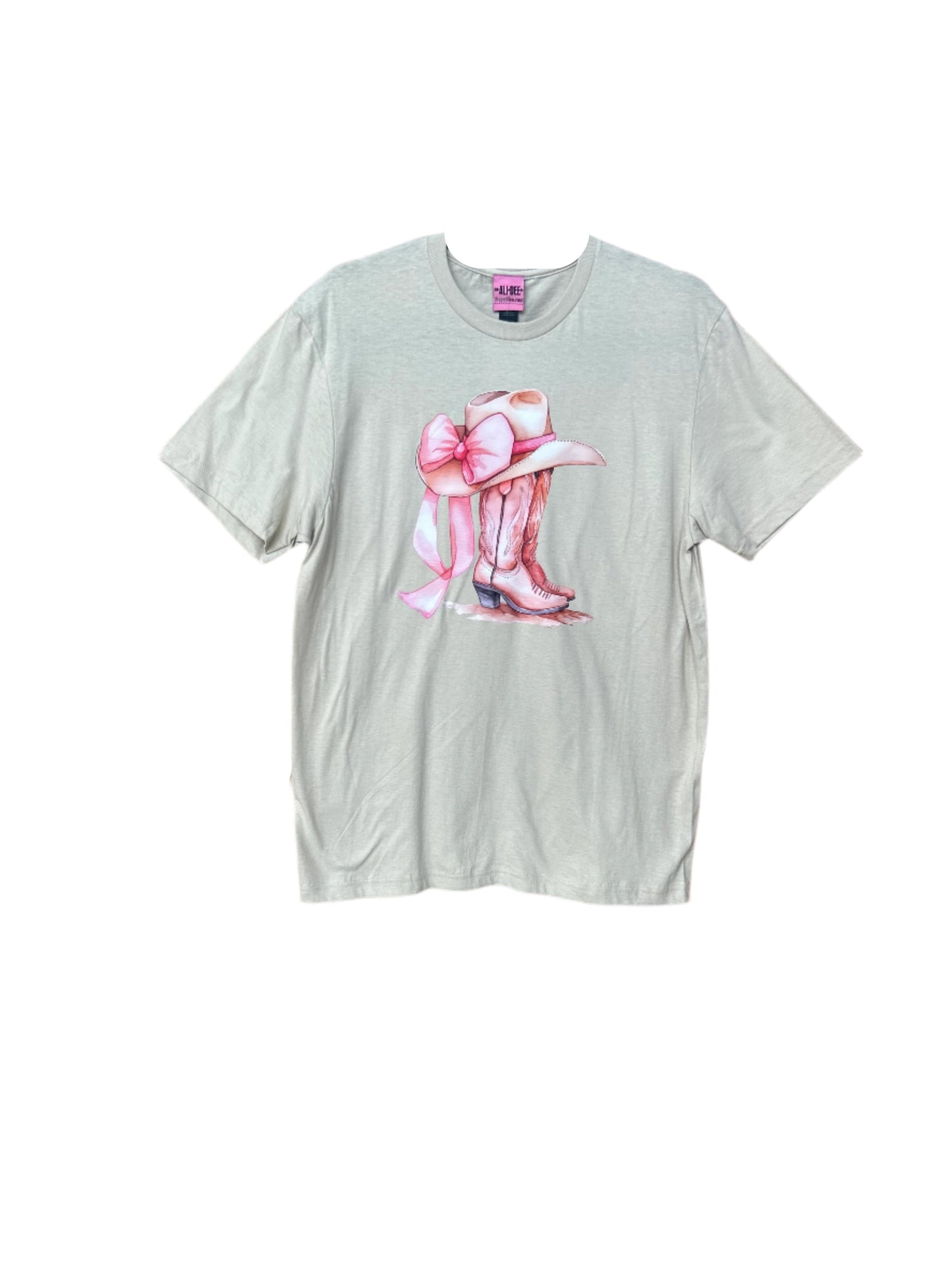 Ali Dee - Boots W/ A Hat W/ Bow Tee