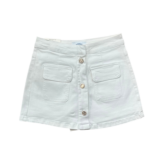 Bayeas - Womens White Denim Skort