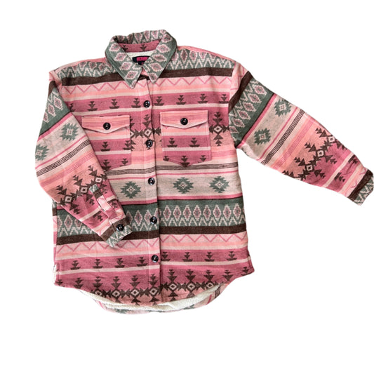 Rock&Roll - Aztec Brushed Jacket with Sherpa Lining