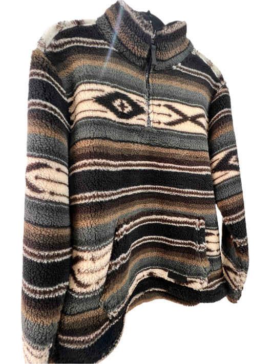 Rock&Roll - Aztec Printed Sherpa Pullover