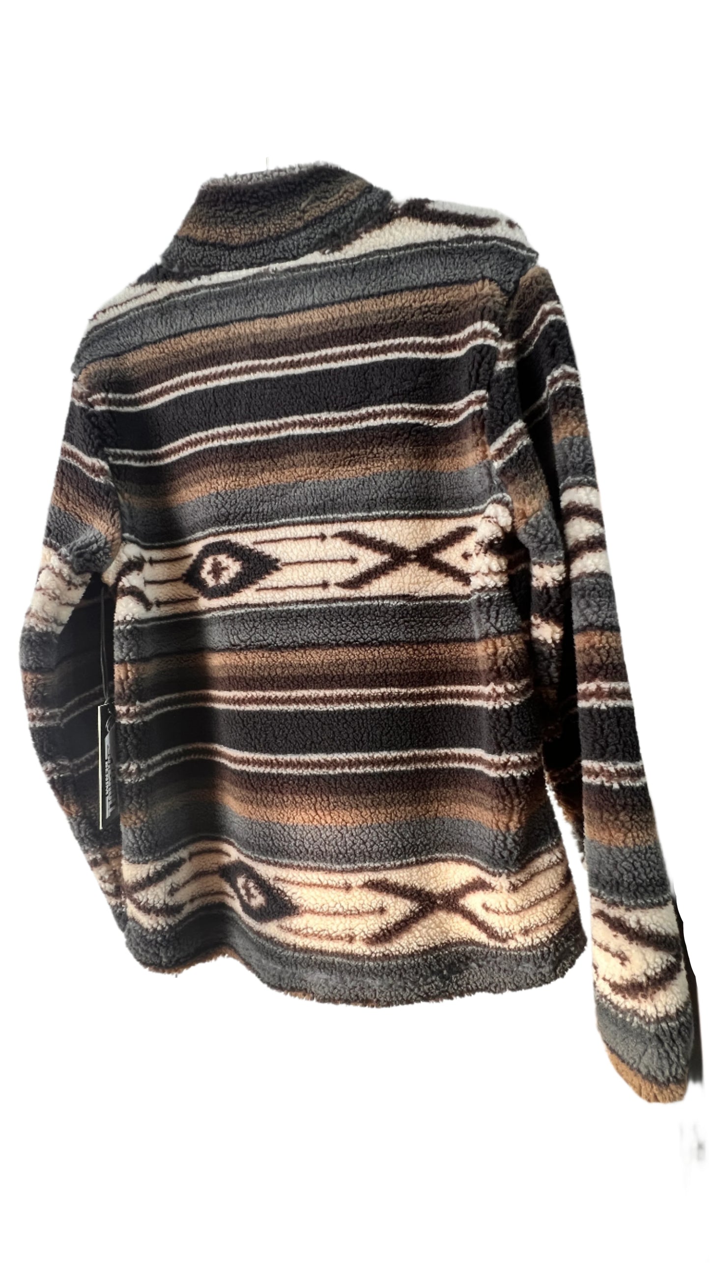 Rock&Roll - Aztec Printed Sherpa Pullover