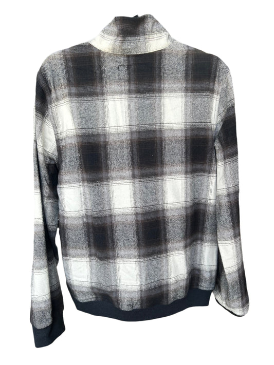 Rock&Roll - Black Plaid Bomber