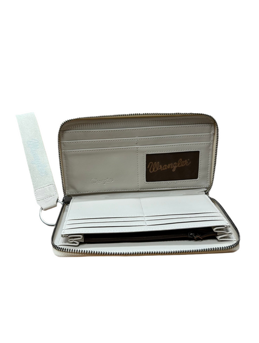 Wrangler - Southwestern Knitted Wallet/Wristlet Beige