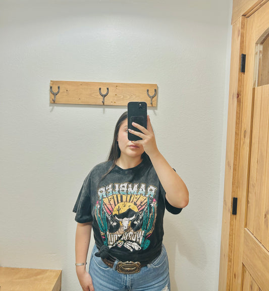 Rock&Roll Rambler Graphic Oversized Tee