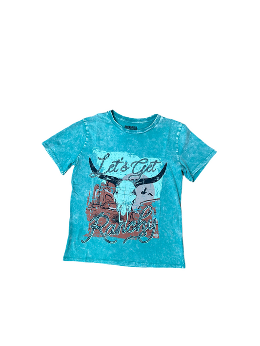 Rock&Roll - Womens Longhorn Graphic Tee