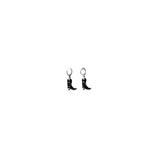 Stirling Thyme - Dangle Boot Earrings