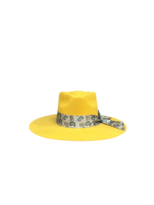 Bull Ranch - Gypsy Yellow Felt Hat