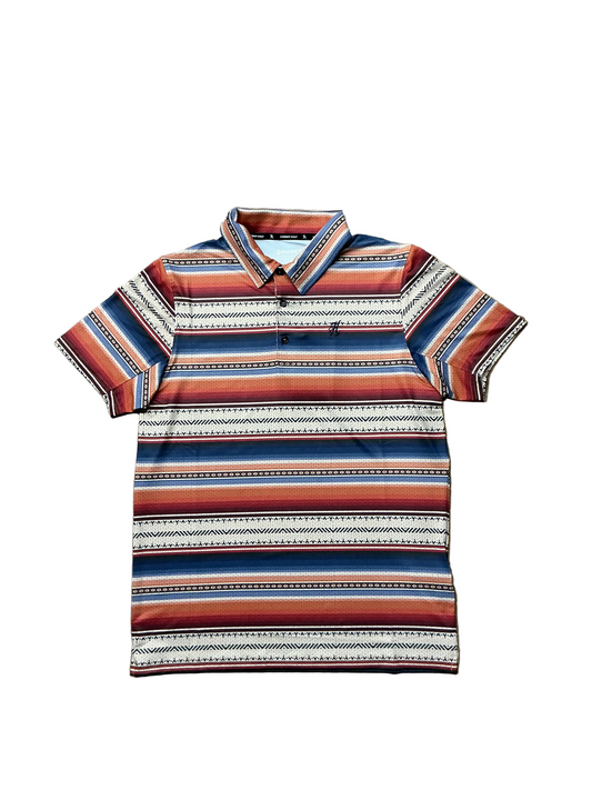 Hooey - Mens Weekender Multi Colo Serape Polo