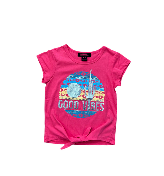 Rock&Roll - Girls "Good Vibes" Graphic Tee