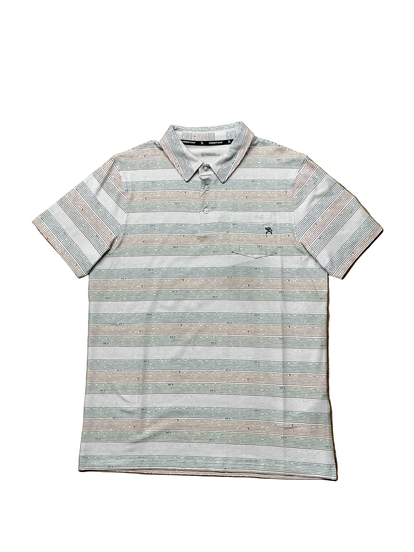 Hooey - Mens Hot-Shot Multi Color Stripe Polo