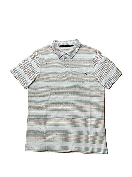 Hooey - Mens Hot-Shot Multi Color Stripe Polo