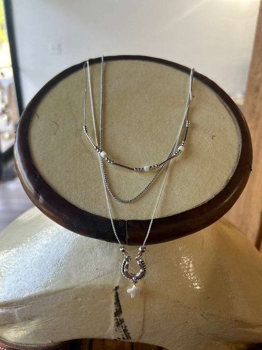 Cowgirl Confetti - Lucky Stars Necklace