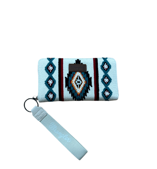 Wrangler - Southwestern Knitted Wallet/Wristlet Beige