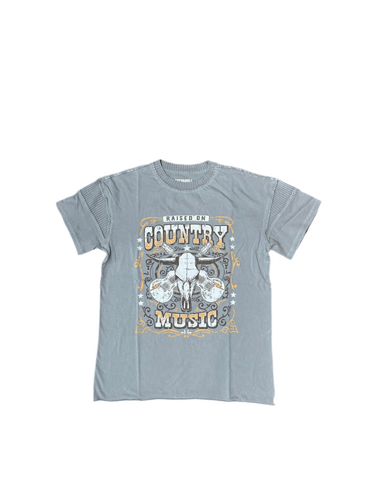 Rock&Roll - Womens Graphic Oversized T-Shirt