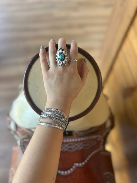 Cowgirl Confetti -  Burst Of Brilliance Cuff