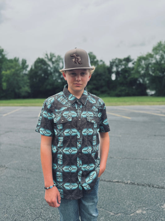 Rock&Roll - Tek Teal /Brown  Snap