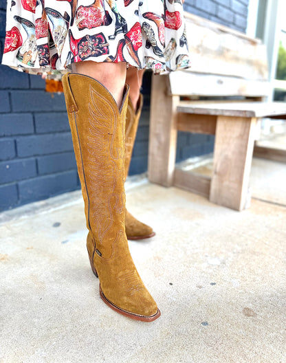 Reyme Gamuza Miel W Boot