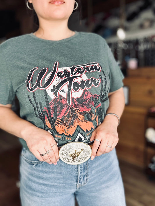 Rock&Roll - Western Tour Graphic Tee