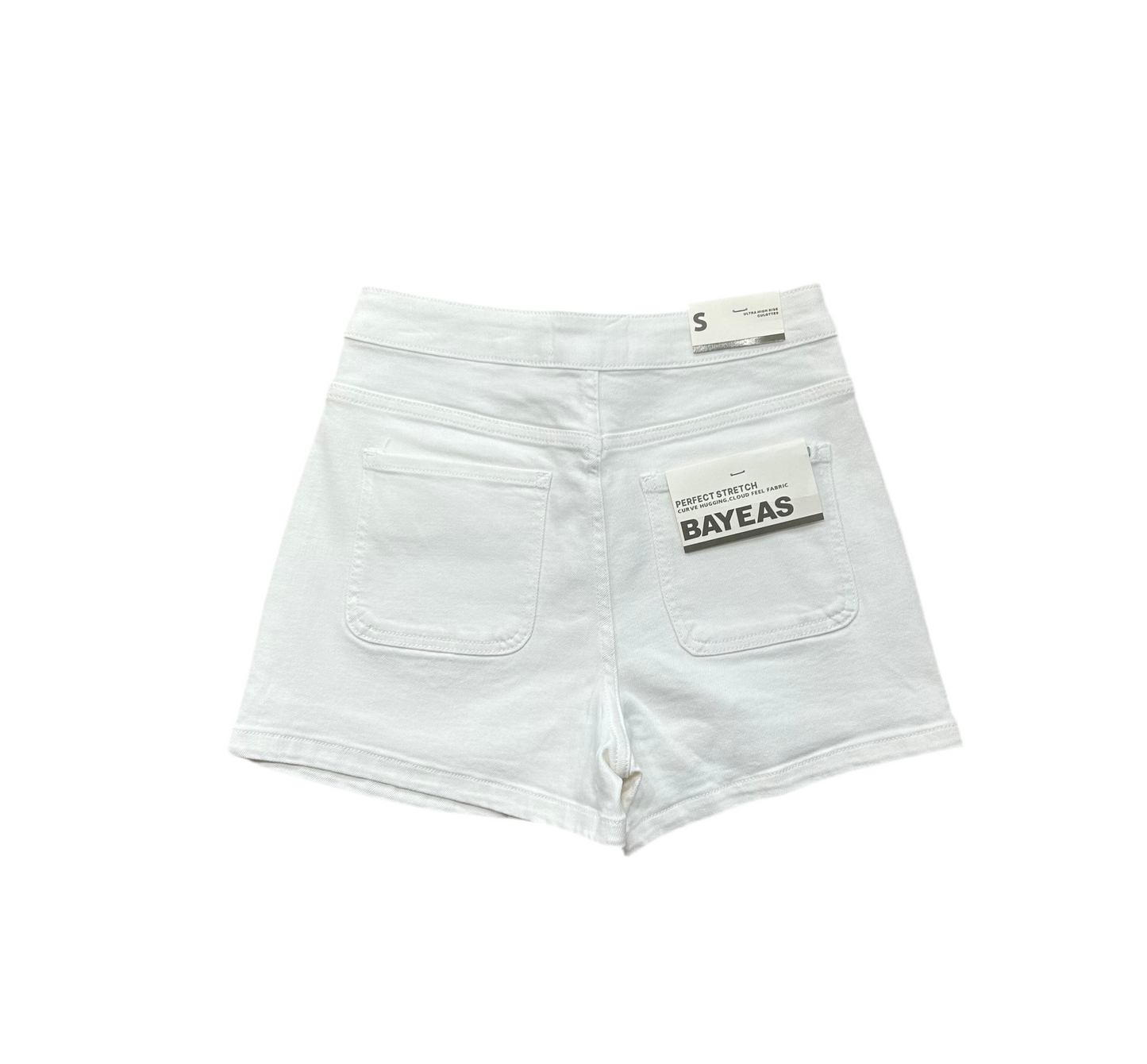 Bayeas - Womens White Denim Skort