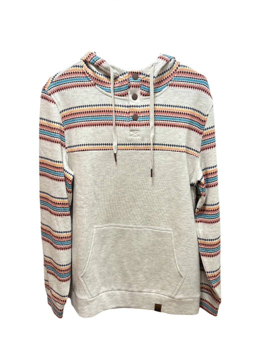 Rock&Roll - Heather Printed Natural Hoodie